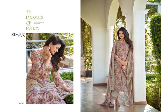 Glossy simar alfaaz dress material wholesale shops at mangalote